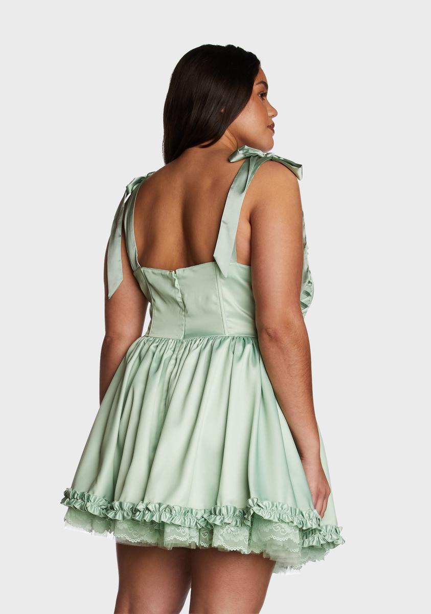 Plus The Secret Garden Mini Dress Plus The Secret Garden Mini Dress
