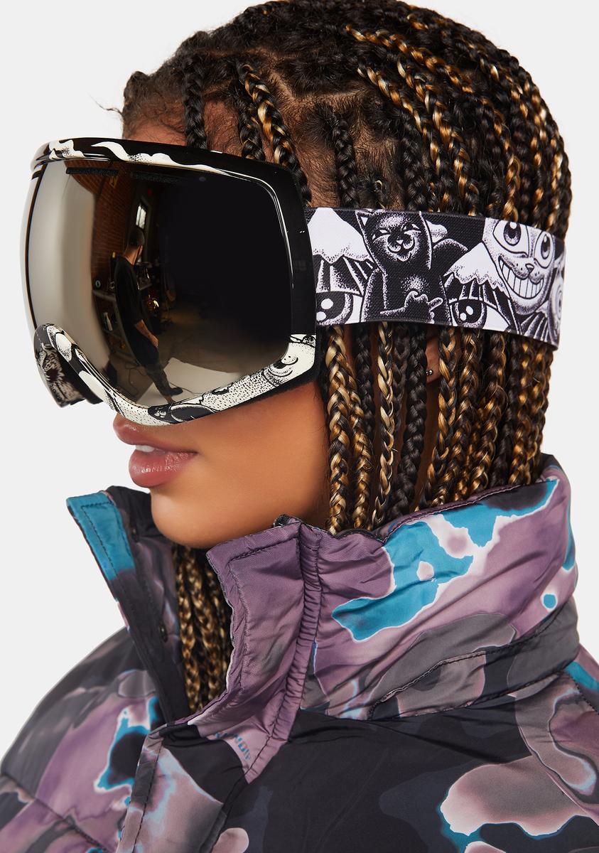 ripndip ski goggles RIPNDIP Printed Snow Goggles