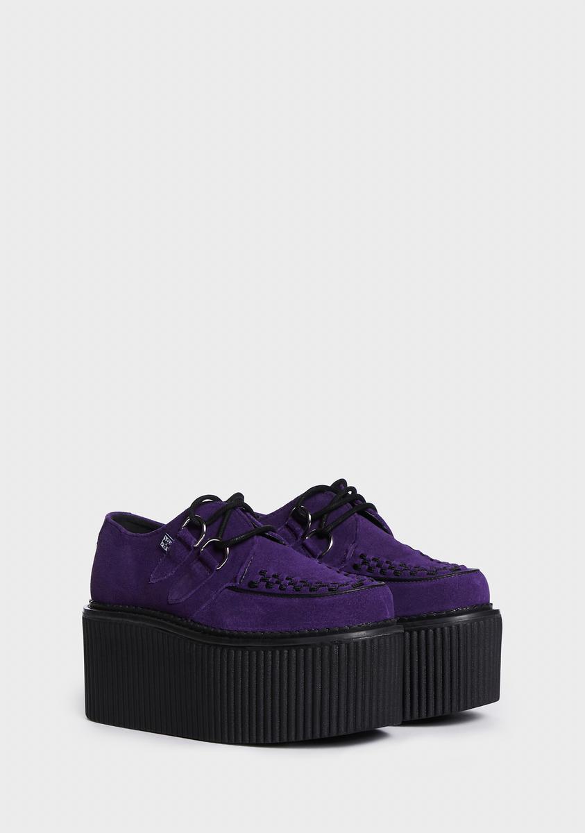 Purple on sale velvet creepers