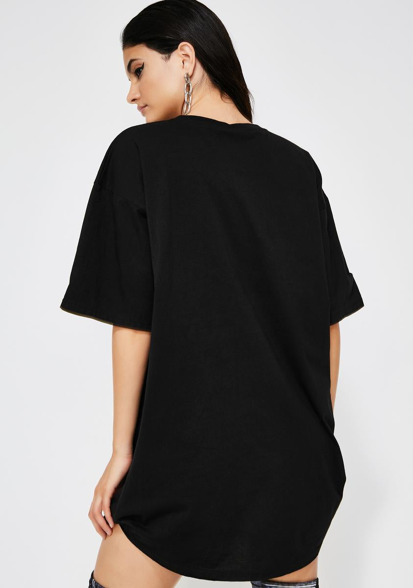 Motel Techno Sunny Kiss Tee Dress – Dolls Kill