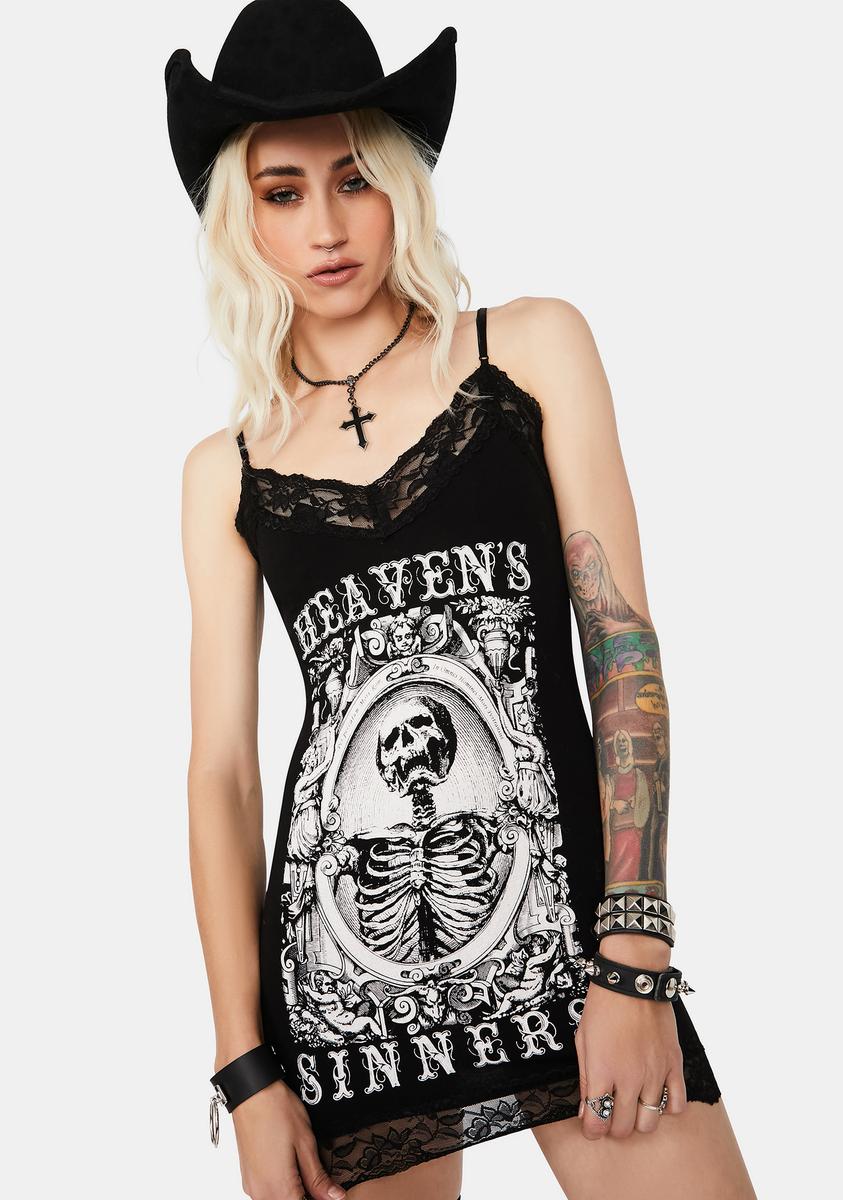 Heaven´s Sinners Cami Dress Se7en Deadly,Specials : American Fashion Style Bags On Sale