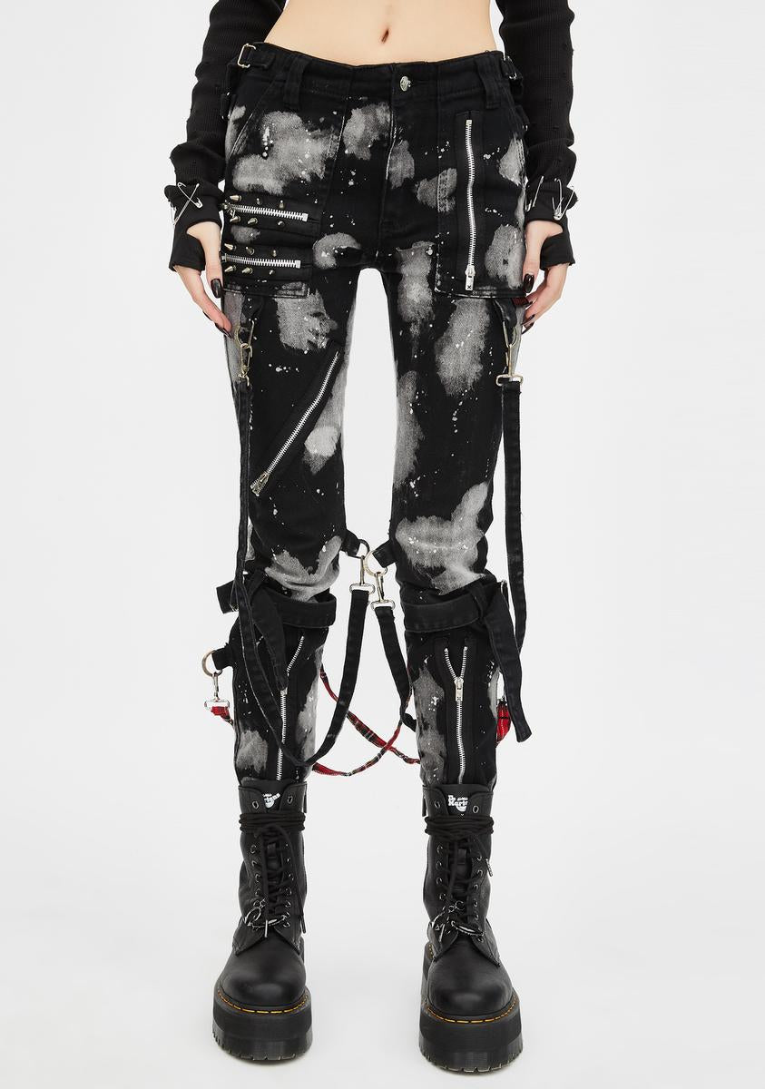 Tripp NYC BONDAGE PANT BLEACH