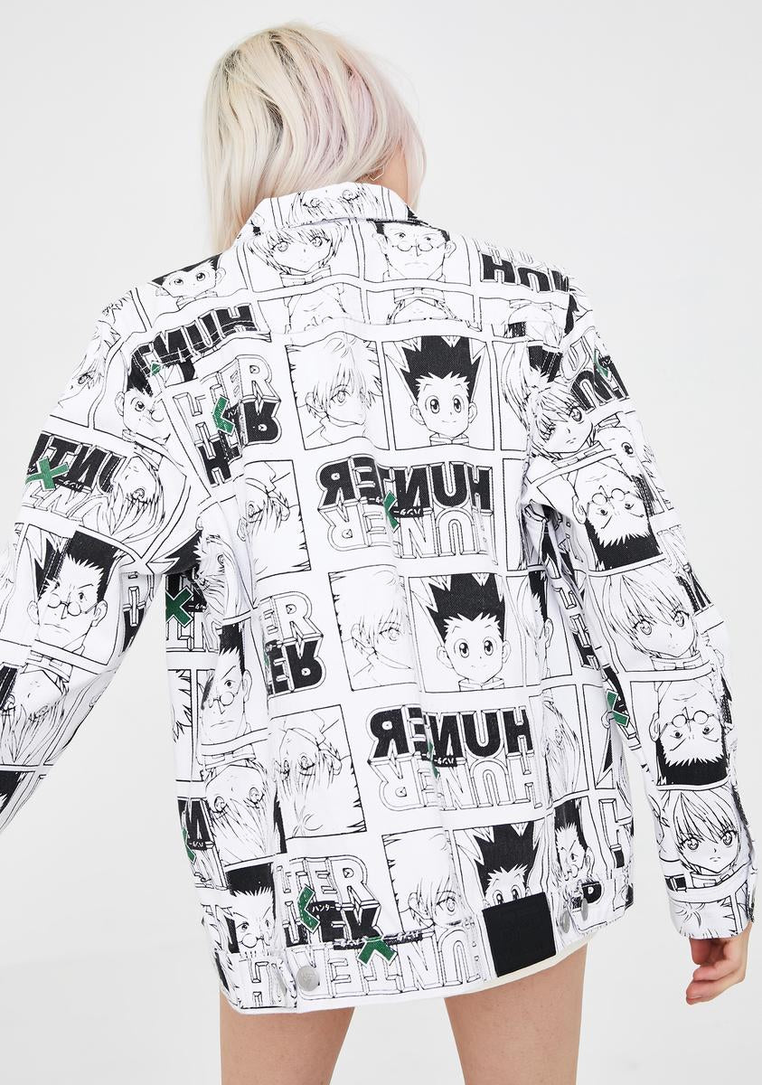 HYPLAND X Hunter x Hunter Characters Denim Jacket – Dolls Kill
