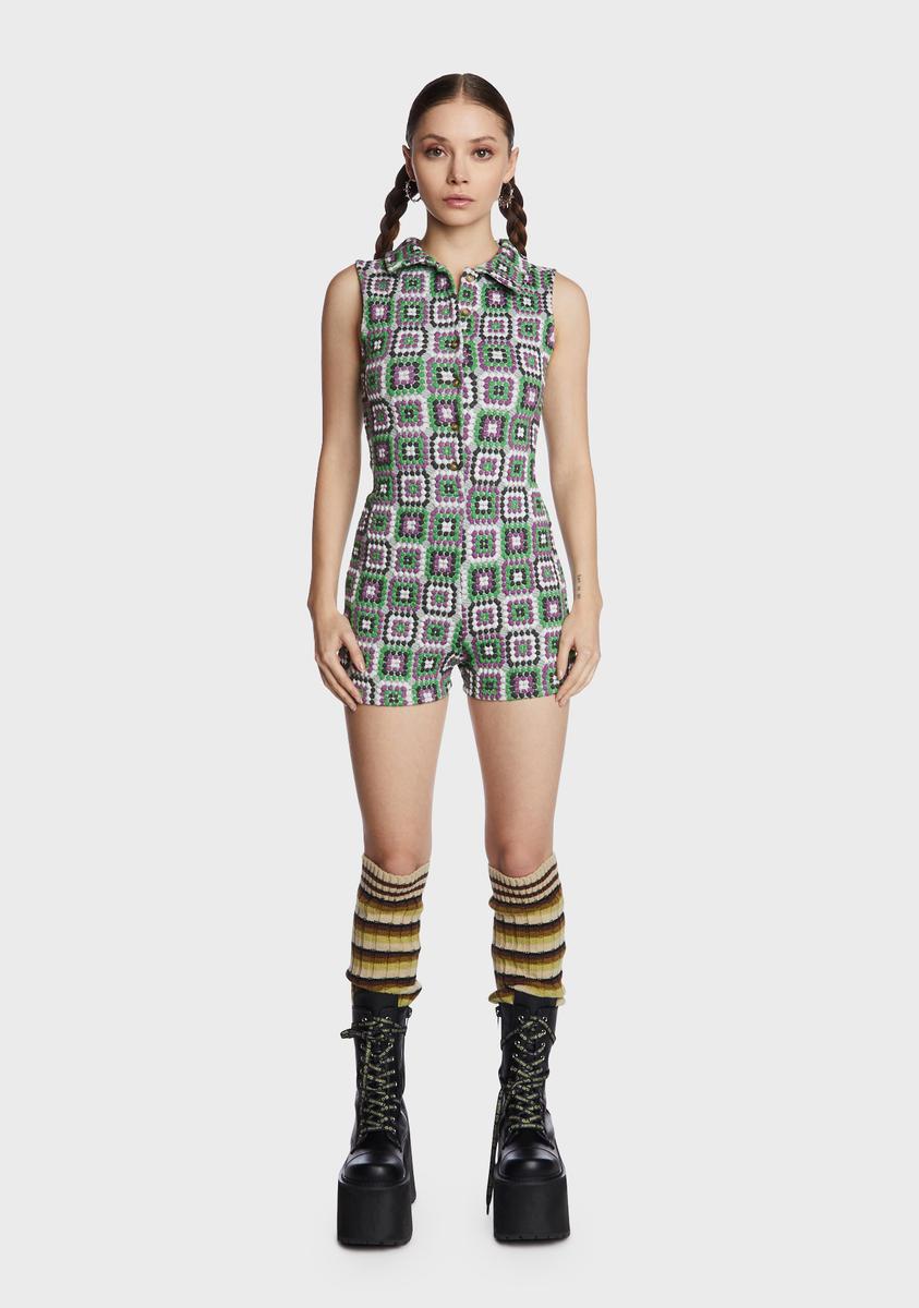 Multi Dot Romper NGOrder,New Products : American Fashion Style Bags On Sale
