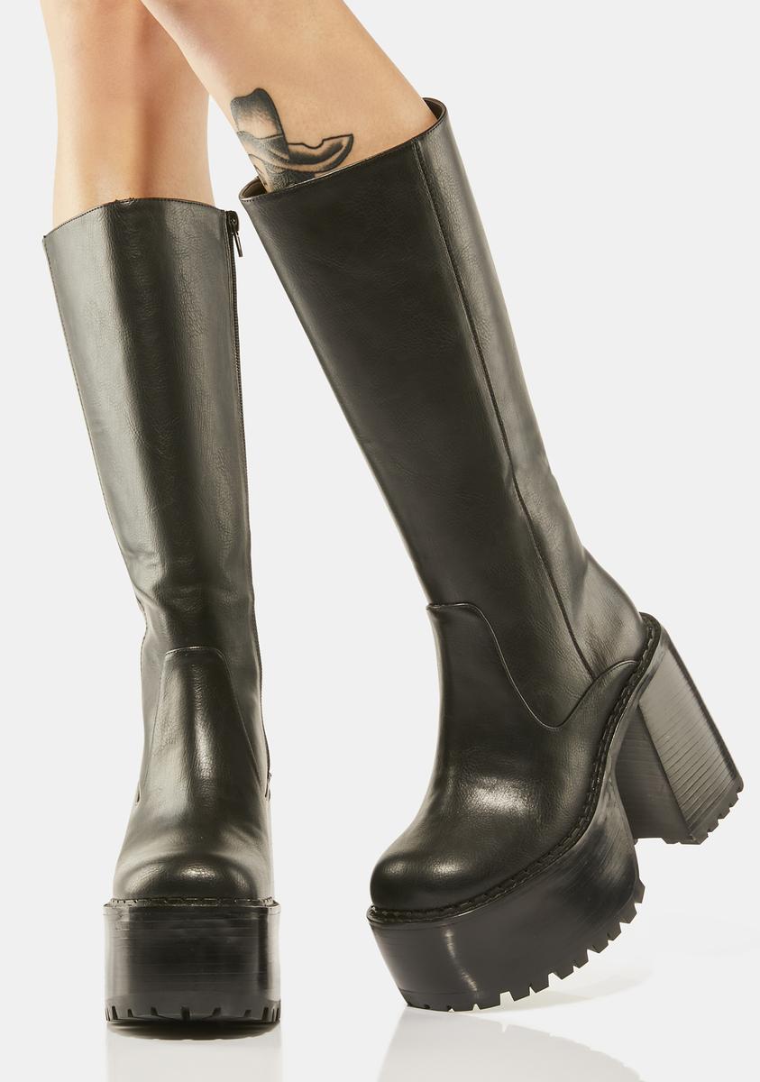 Miles To Go Platform Boots