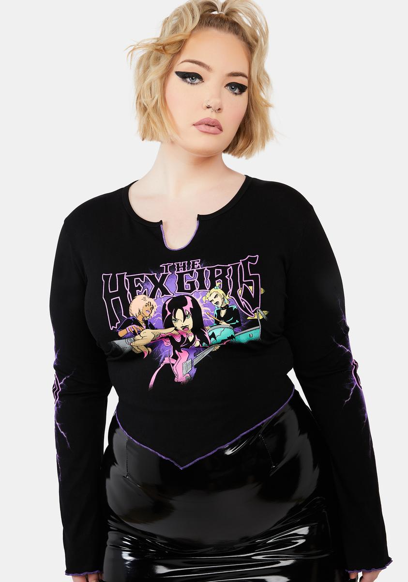 Plus We Do Voodoo Long Sleeve Tee Dolls Kill x Scooby-Doo,Specials : American Fashion Style Bags On Sale Plus We Do Voodoo Long Sleeve Tee Dolls Kill x Scooby-Doo,Specials : American Fashion Style Bags On Sale