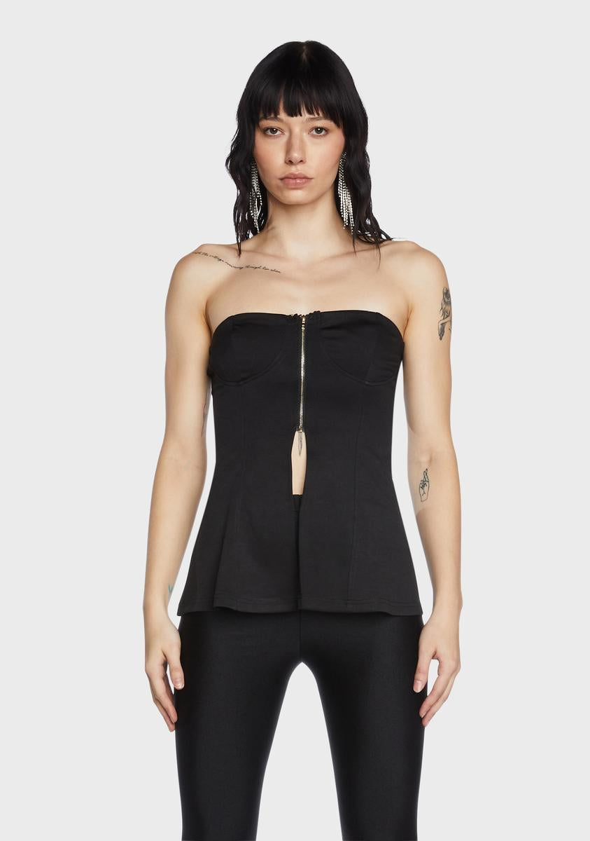 Bridges Burned Tube Top,All Products : American Fashion Style Bags On Sale