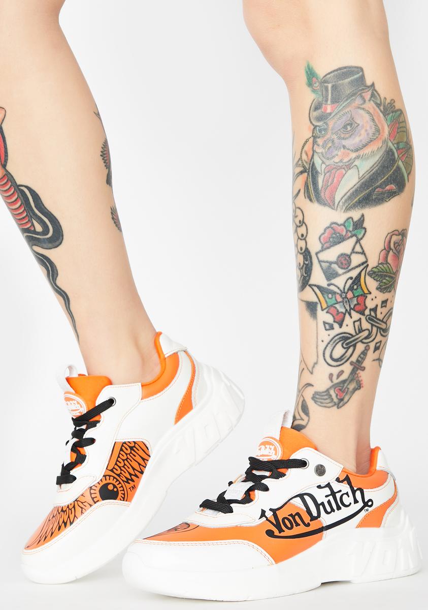 Orange Fairfax Classic Sneakers Von Dutch,Specials : American Fashion Style Bags On Sale Orange Fairfax Classic Sneakers Von Dutch,Specials : American Fashion Style Bags On Sale