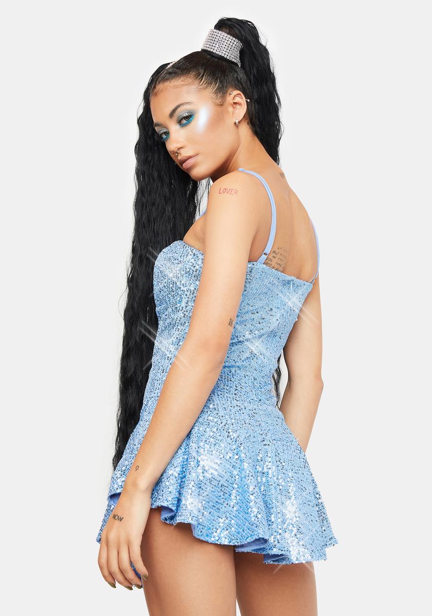 Sparkly Drop Waist Structured Bust Mini Dress Dolls Kill Sparkly Drop Waist Structured Bust Mini Dress Dolls Kill