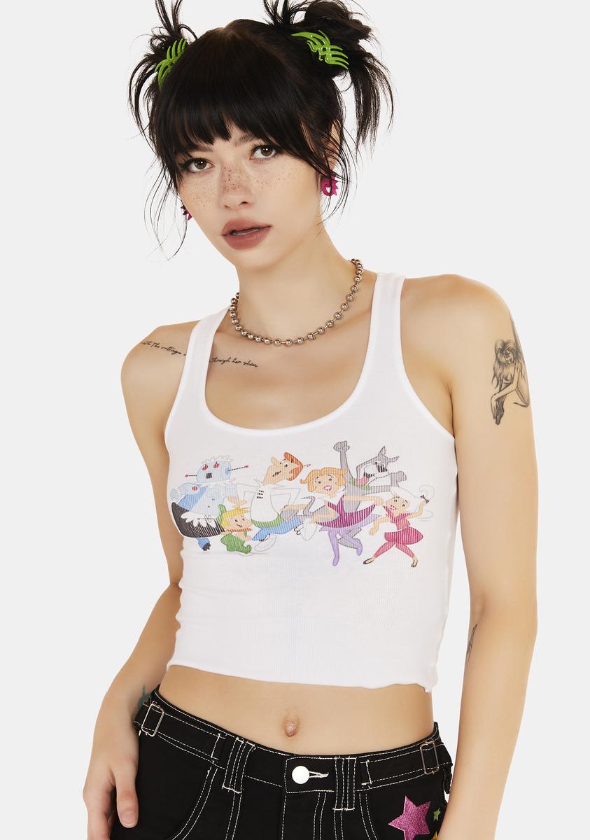 Space Age Family Tank Top Dolls Kill X Hanna Barbera,Specials : American Fashion Style Bags On Sale