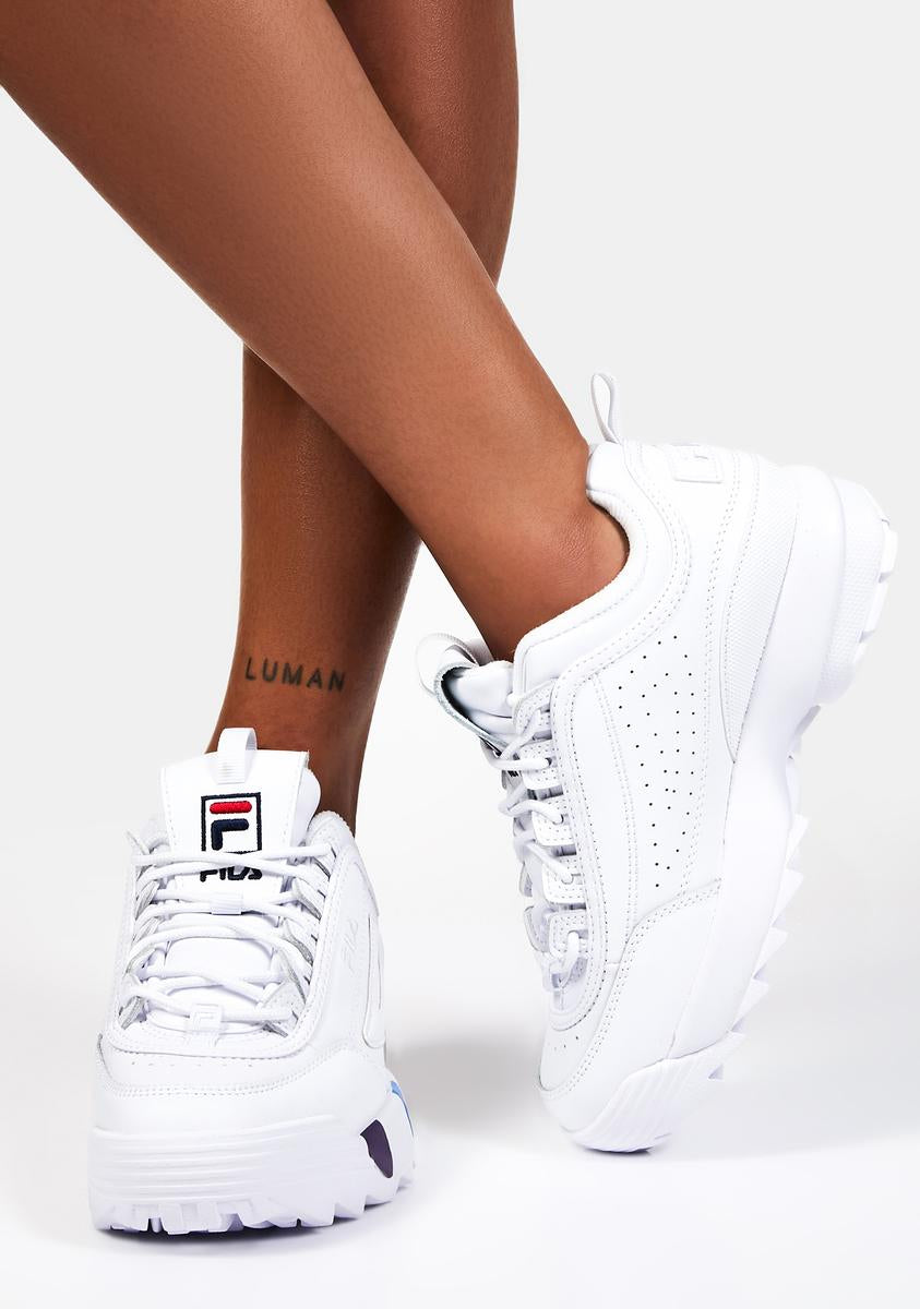 Fila Disruptor II Stripe Midsole Sneakers Rainbow Dolls Kill