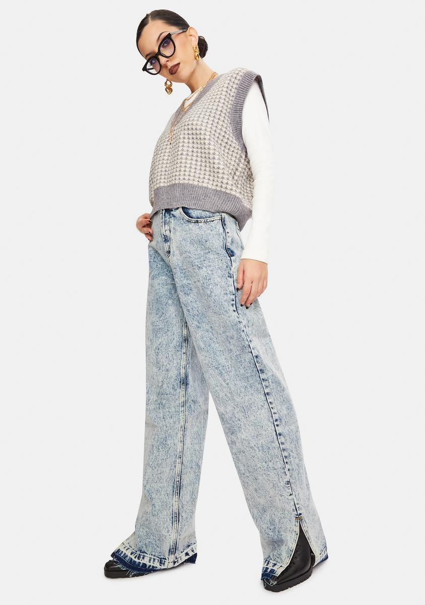 Kellie Wide Leg Jeans THE KRIPT,New Products : American Fashion Style Bags On Sale