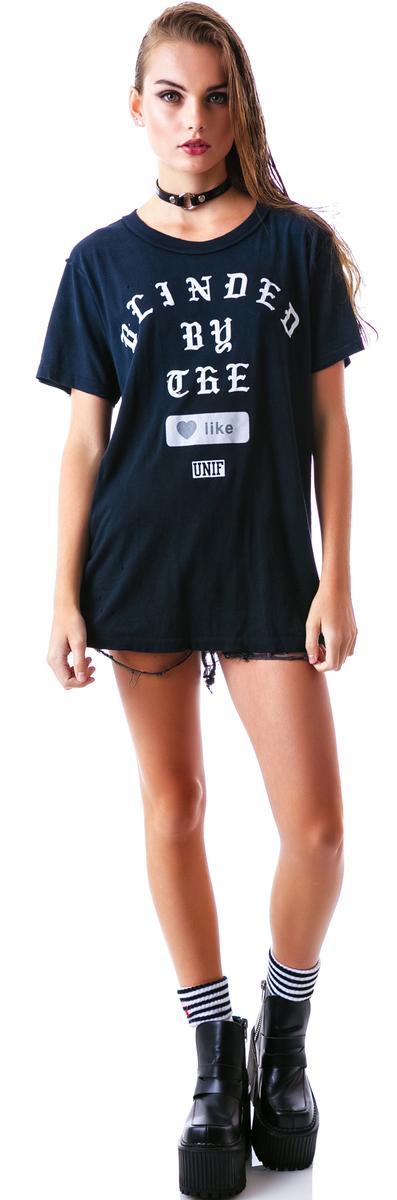 Blinded Short Sleeve Tee UNIF,All Products : American Fashion Style Bags On Sale Blinded Short Sleeve Tee UNIF,All Products : American Fashion Style Bags On Sale
