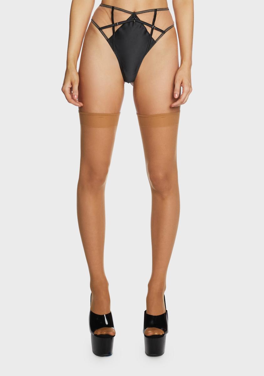 Ramona Mesh High Waisted Thong Playful Promises,New Products : American Fashion Style Bags On Sale