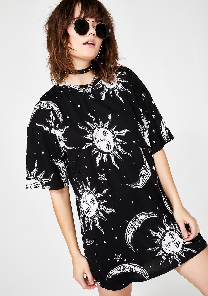 Motel sun and moon dress discount