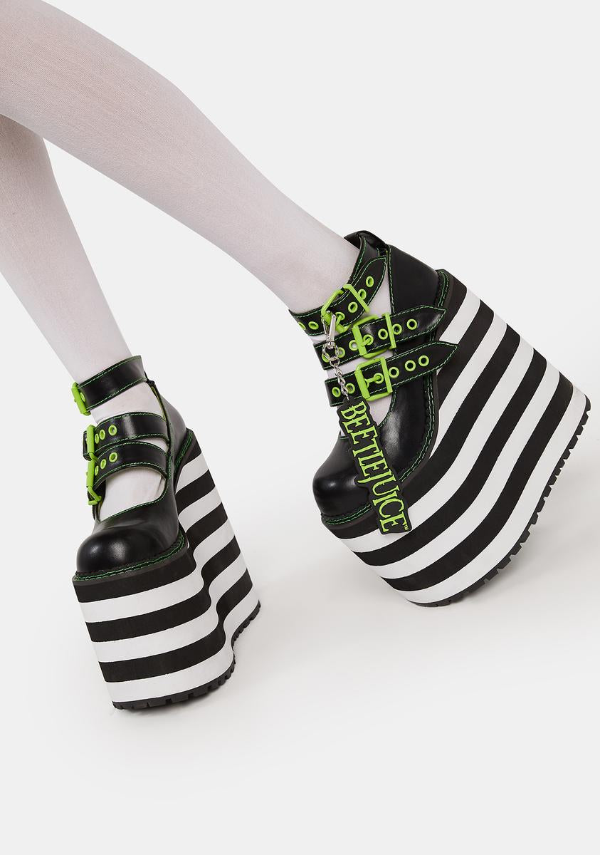 Bio-Exorcist Platform Mary Janes Dolls Kill X Beetlejuice,All Products : American Fashion Style Bags On Sale Bio-Exorcist Platform Mary Janes Dolls Kill X Beetlejuice,All Products : American Fashion Style Bags On Sale