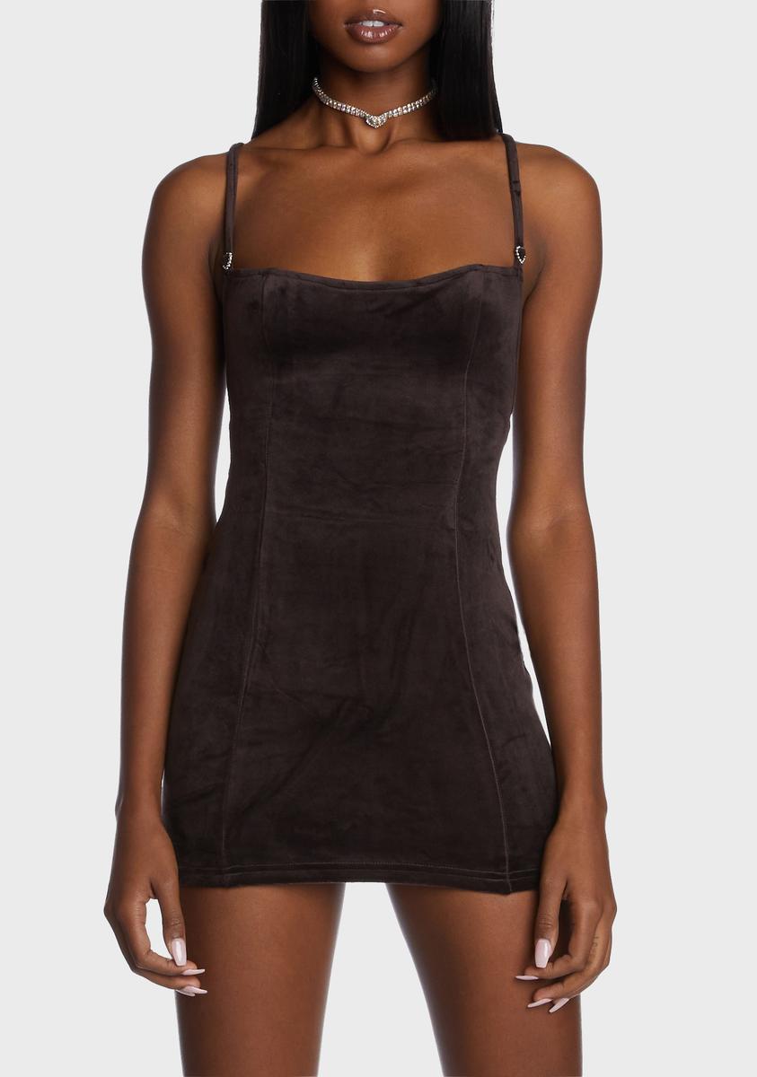 Graphic Velour Rhinestone Short Set main image 0