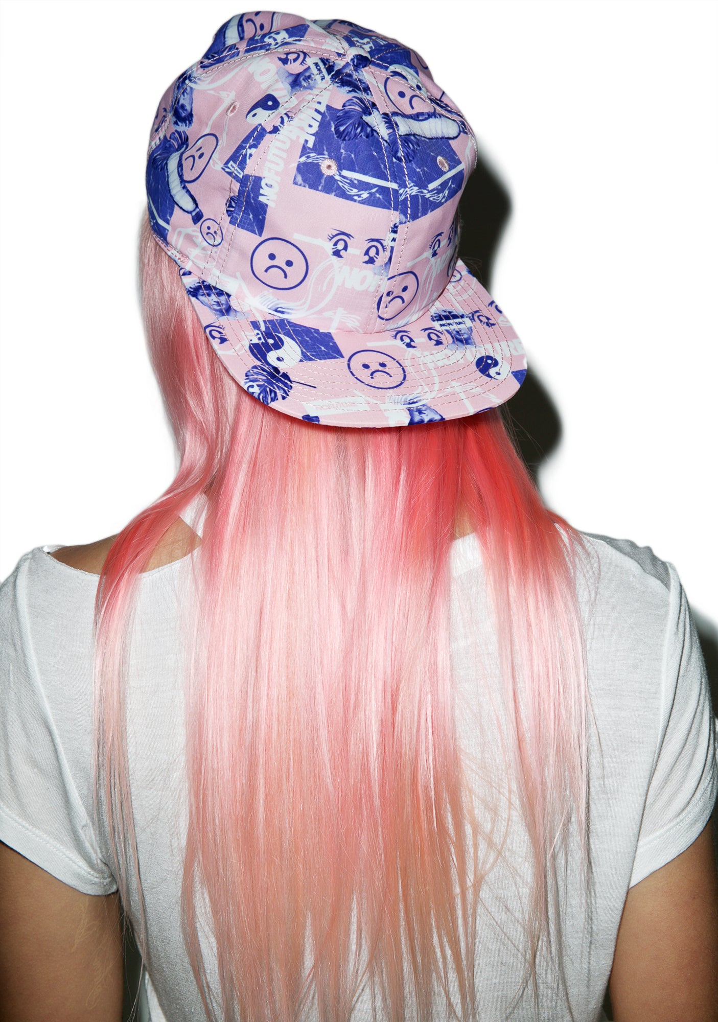 Sad Hat Sad Face Cyber Punk Hat – Dolls Kill