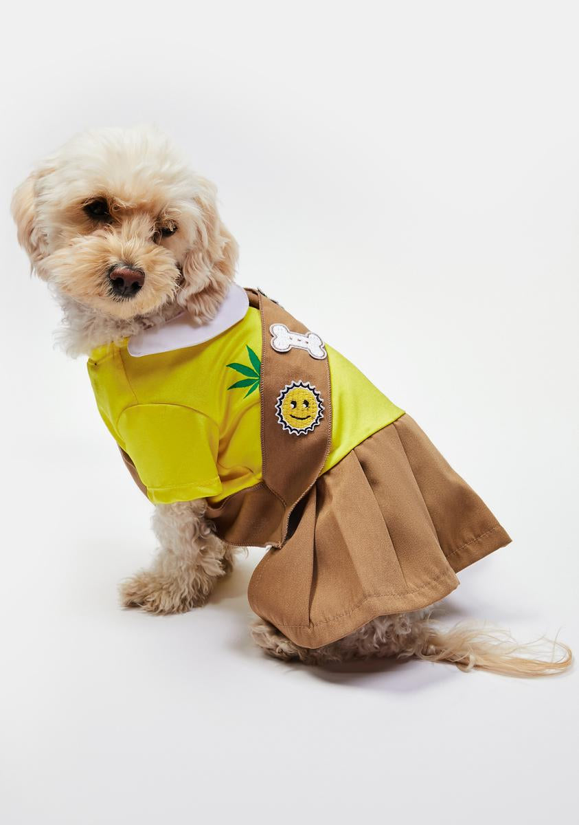 420 Weed Scout Dog Costume | Small