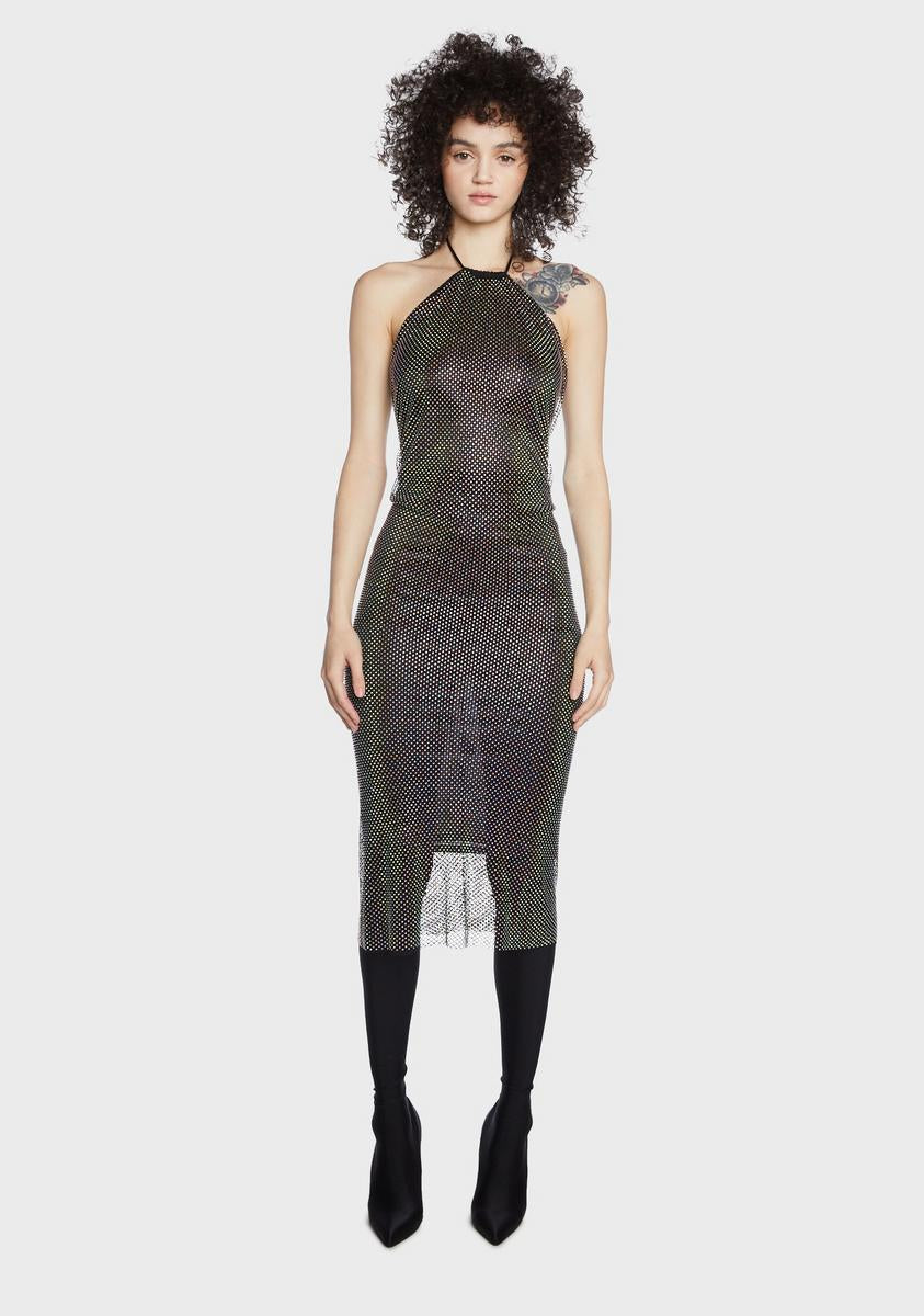 Rhinestone Lace Up Midi Dress RARE LONDON,New Products : American Fashion Style Bags On Sale
