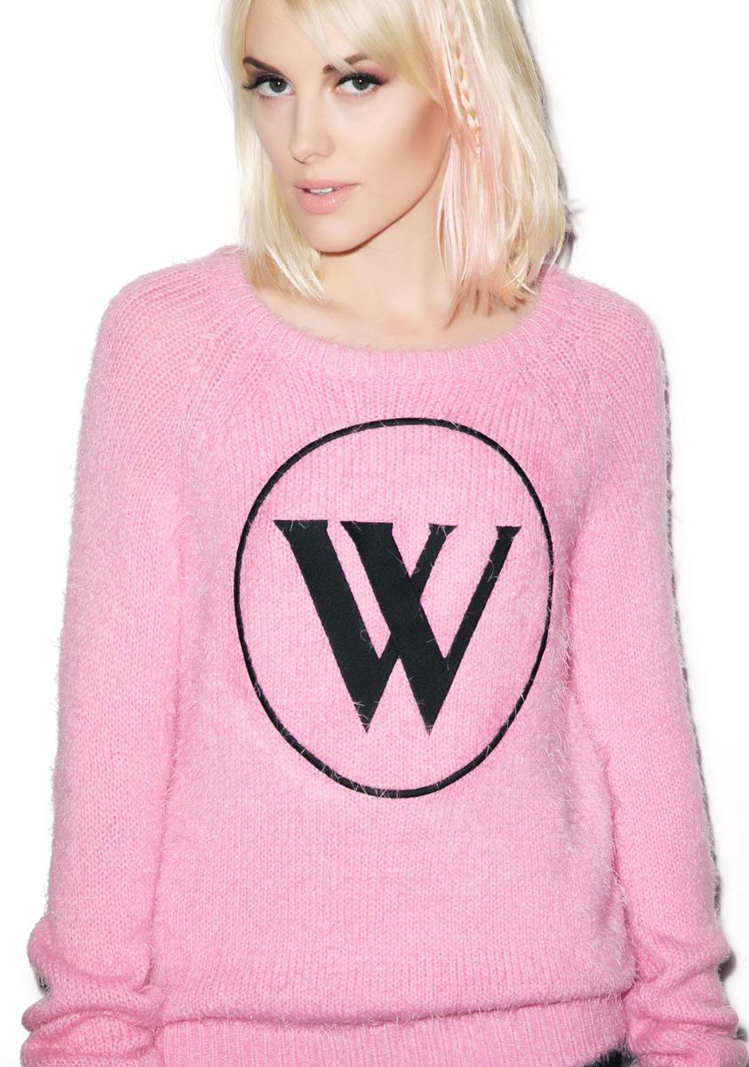 Logo Party Sweater Wildfox Couture,New Products : American Fashion Style Bags On Sale