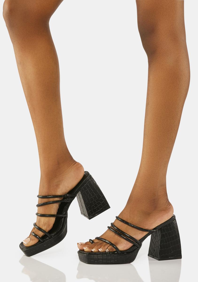 Black Omara Strappy Platform Heels SIMMI,All Products : American Fashion Style Bags On Sale Black Omara Strappy Platform Heels SIMMI,All Products : American Fashion Style Bags On Sale