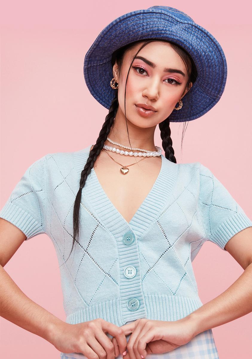 Now´s Your Chance Cropped Cardigan,New Products : American Fashion Style Bags On Sale