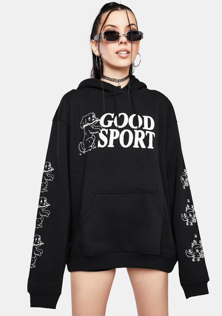 Bad Sport Graphic Hoodie NGOrder,All Products : American Fashion Style Bags On Sale Bad Sport Graphic Hoodie NGOrder,All Products : American Fashion Style Bags On Sale