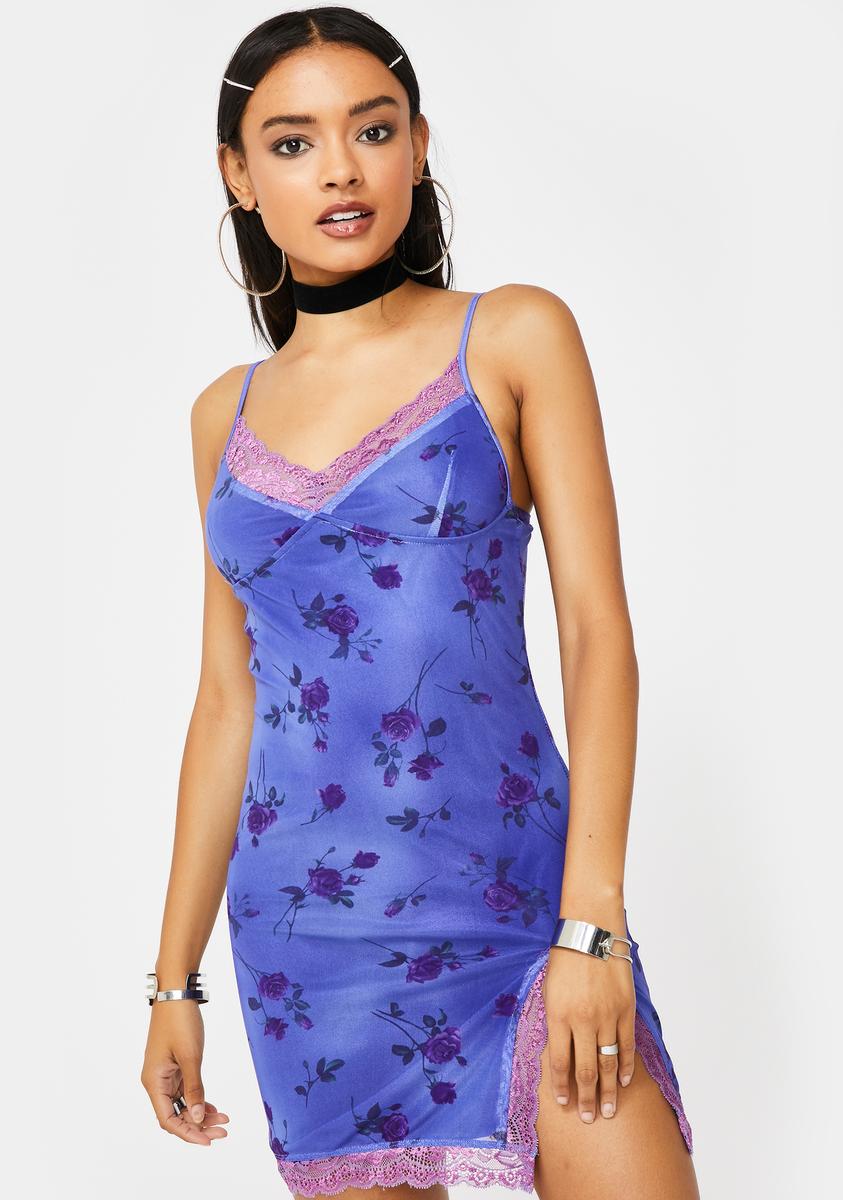 Motel Lilac Rose Coty Dress – Dolls Kill