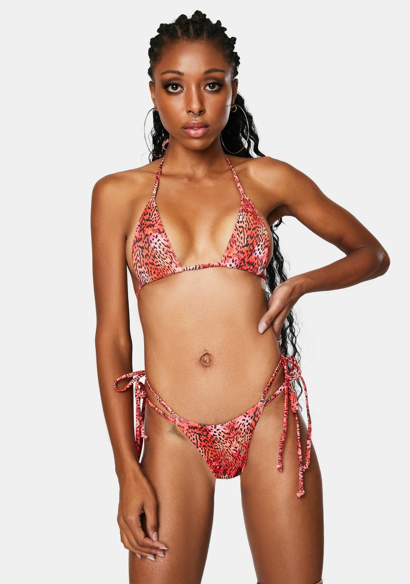 Adriana Cheetah Print Bikini Set Candy Shop Lingerie,All Products : American Fashion Style Bags On Sale