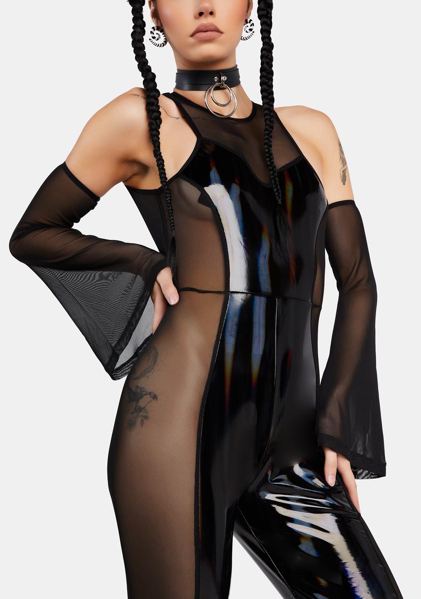After Hours Holographic Jumpsuit Club Exx,All Products : American Fashion Style Bags On Sale