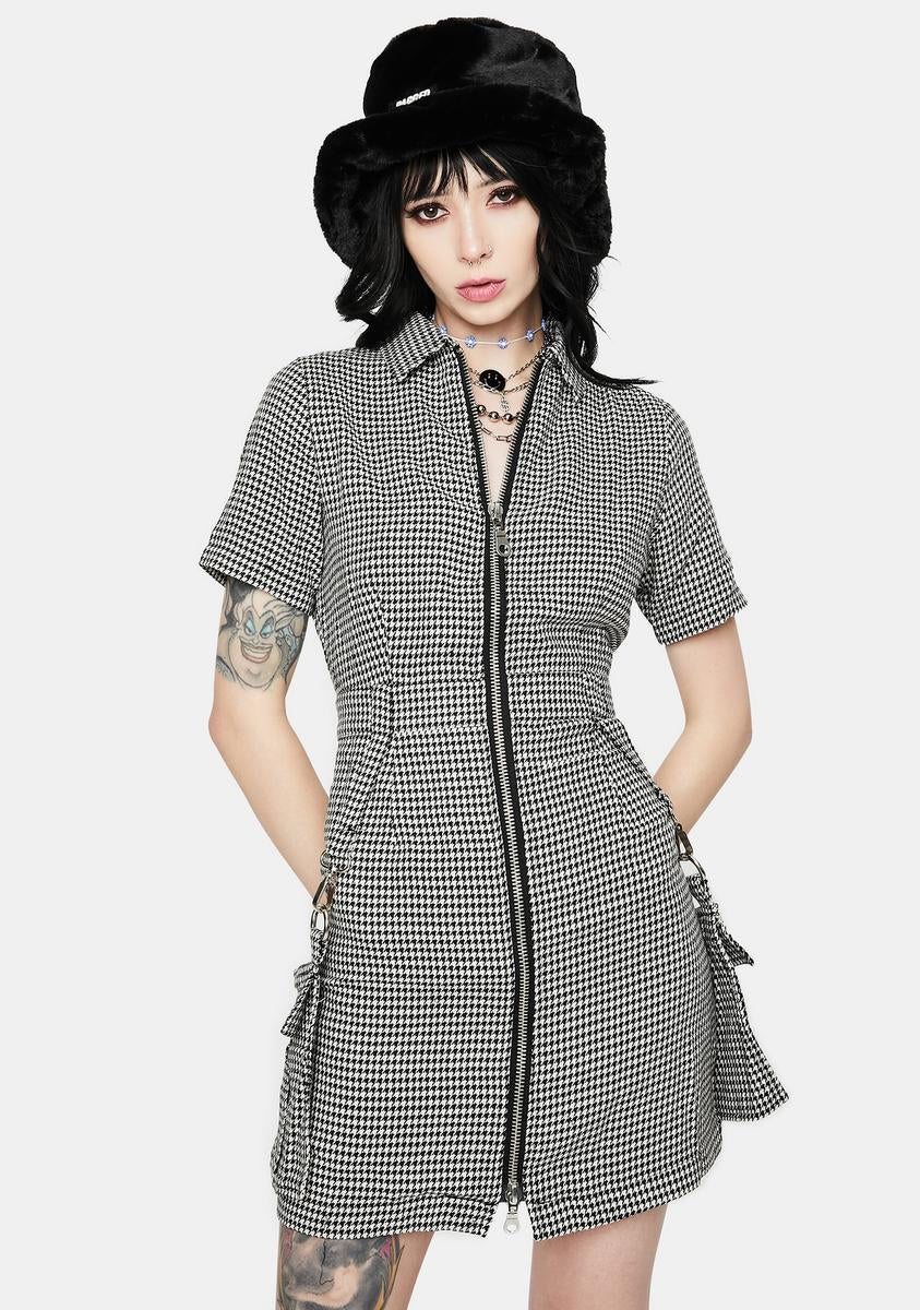 Formation Houndstooth Dress The Ragged Priest,Specials : American Fashion Style Bags On Sale Formation Houndstooth Dress The Ragged Priest,Specials : American Fashion Style Bags On Sale