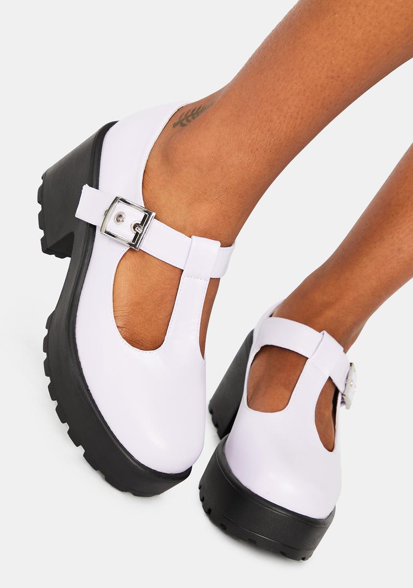Koi Footwear Lilac Sai Mary Janes Dolls Kill