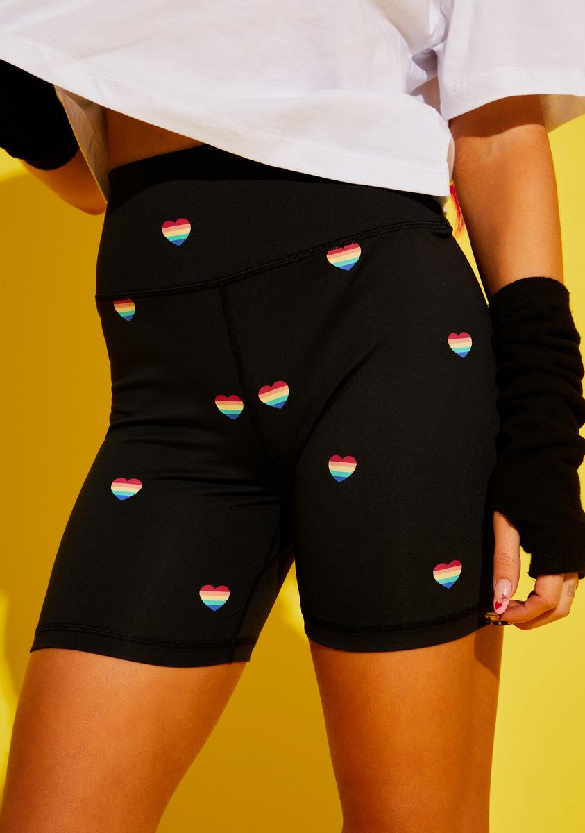 Intent High Waist Biker Shorts Spiritual Gangster,Specials : American Fashion Style Bags On Sale