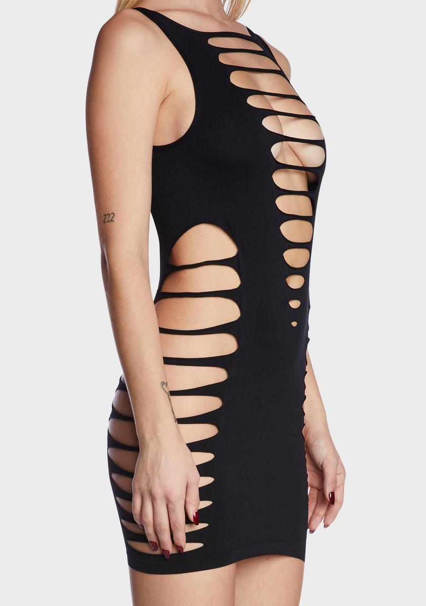 Im Good Seamless Slashed Dress