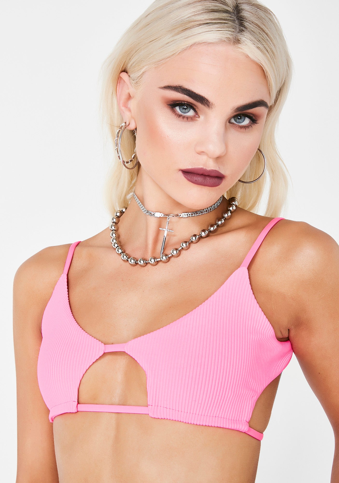 Cotton Candy Willa Bikini Top – Dolls Kill