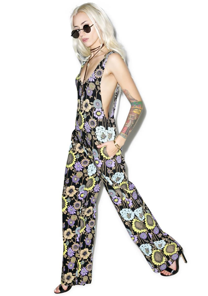Flower Power Jumpsuit Dolls Kill,Specials : American Fashion Style Bags On Sale
