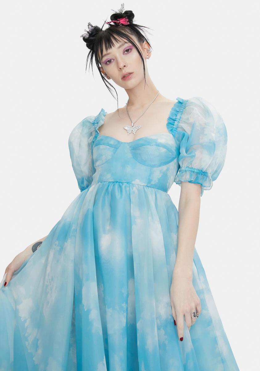 Selkie Head In The Clouds Ritz Gown Dolls Kill Selkie Head In The Clouds Ritz Gown Dolls Kill