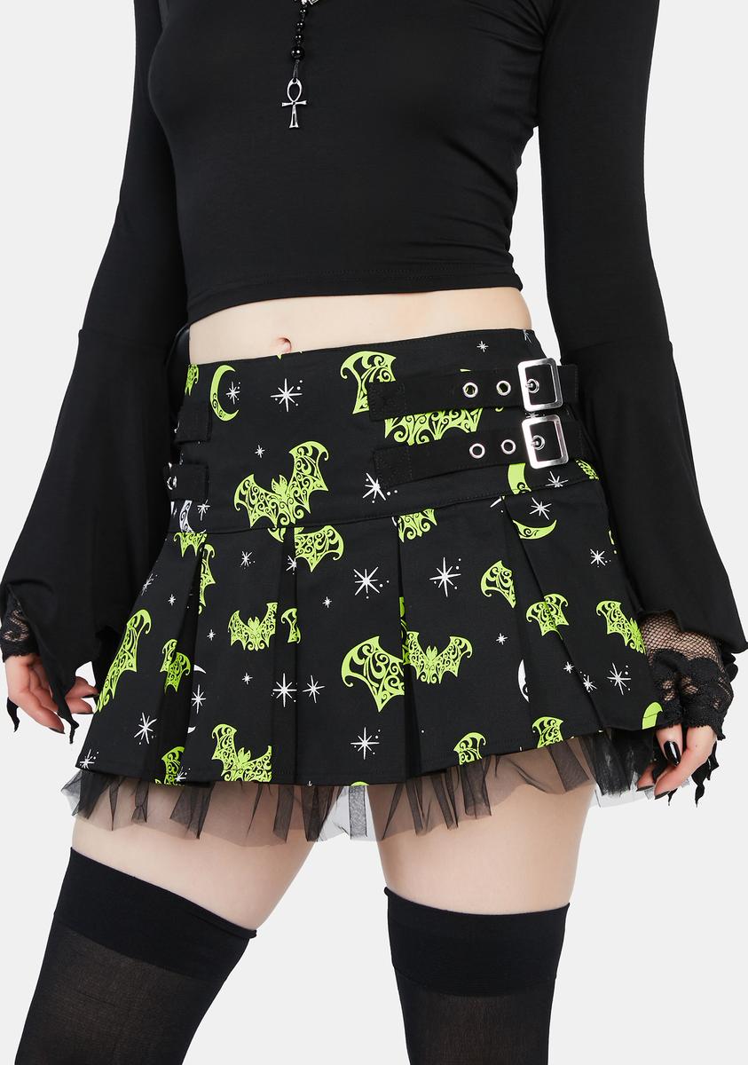 Nocturnal Behavior Pleated Skirt The Grave Girls,New Products : American Fashion Style Bags On Sale Nocturnal Behavior Pleated Skirt The Grave Girls,New Products : American Fashion Style Bags On Sale