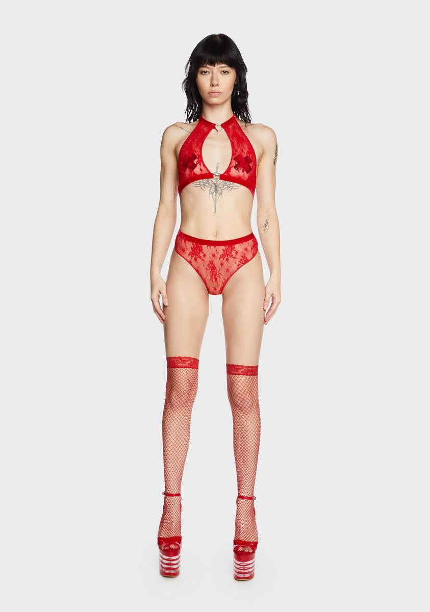 Making You Cry Lingerie Set