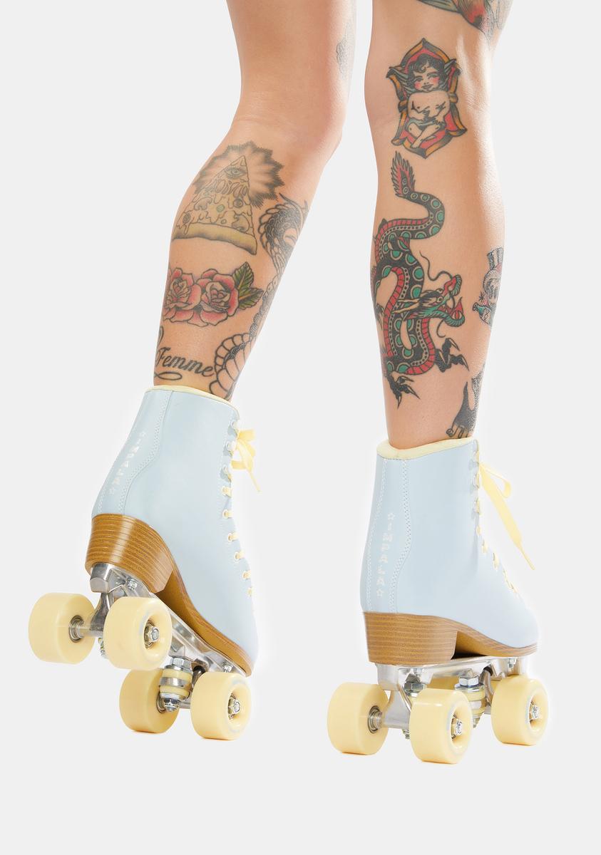 Impala Rollerskates Sky Blue Quad Roller Skates Dolls Kill