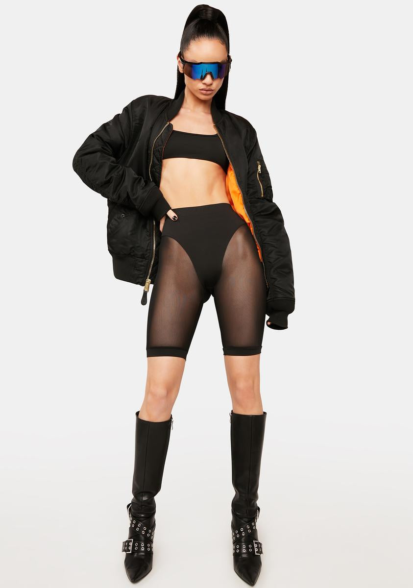 Dolls kill on sale biker shorts
