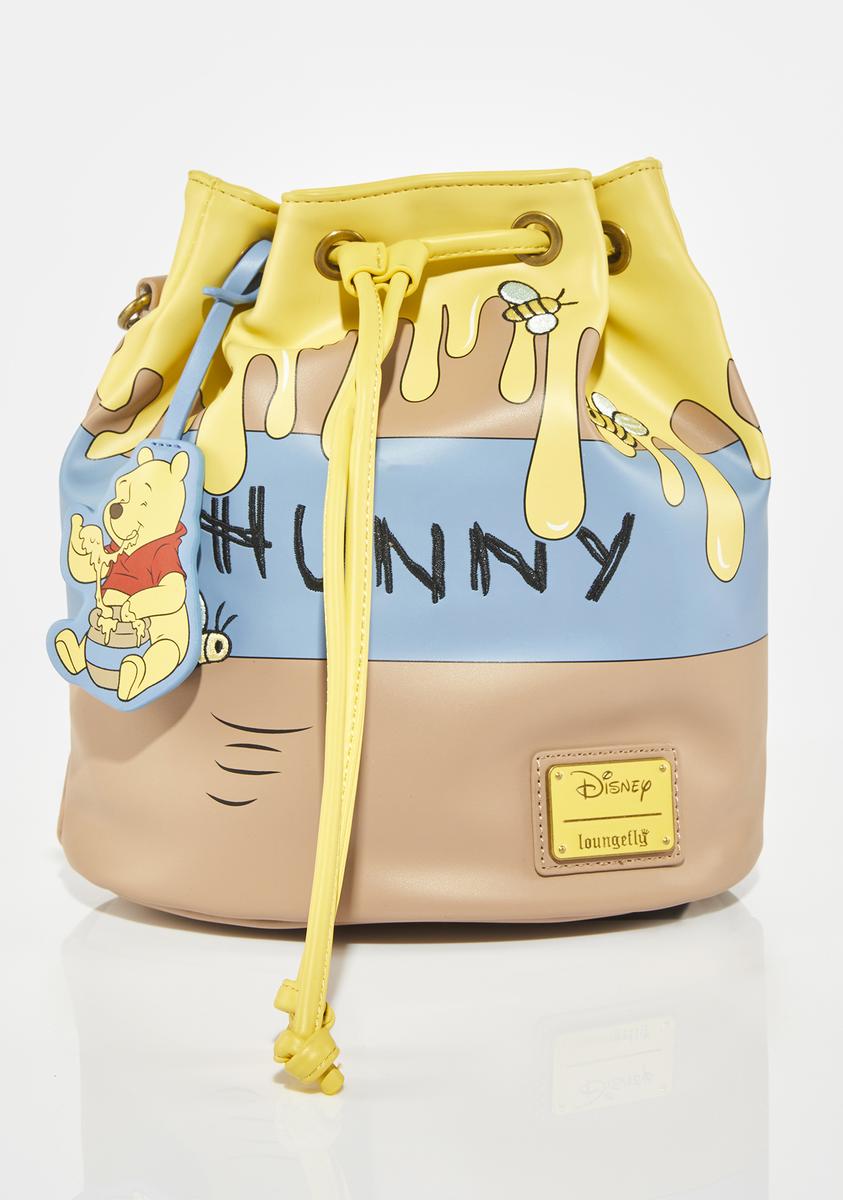Loungefly Convertible Bucket Backpack - Winnie The Pooh 95th Anniversary Honeypot