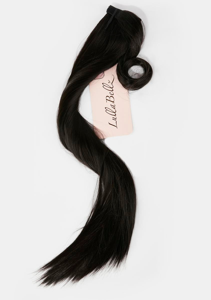 Lullabellz Synthetic Ponytail Extension Dark Brown Dolls Kill