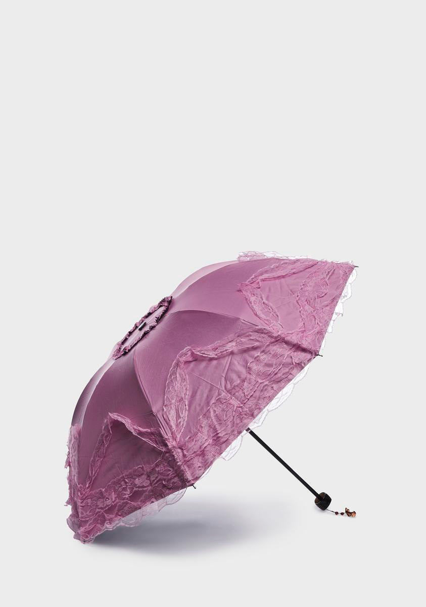 Seein´ Stars Lace Trim Umbrella,New Products : American Fashion Style Bags On Sale Seein´ Stars Lace Trim Umbrella,New Products : American Fashion Style Bags On Sale