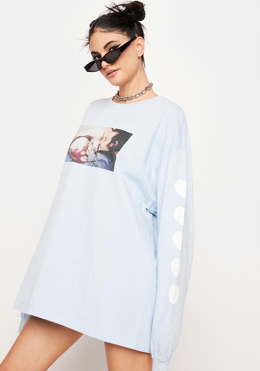 Little Sunny Bite - Buffalo 66 Billy And Layla Long Sleeve Tee - Blue Dolls Kill Little Sunny Bite - Buffalo 66 Billy And Layla Long Sleeve Tee - Blue Dolls Kill