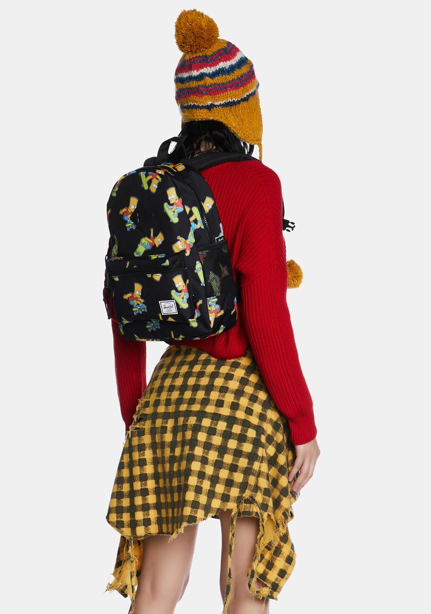 herschel backpack bart simpson Herschel Bart Simpson Mini Backpack