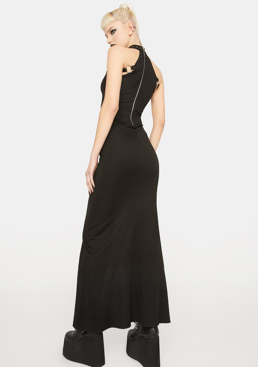 fit flare long sleeve dress Elbow length sleeves fit and flare Midi dress 1524# – Xiaolizi main image 0
