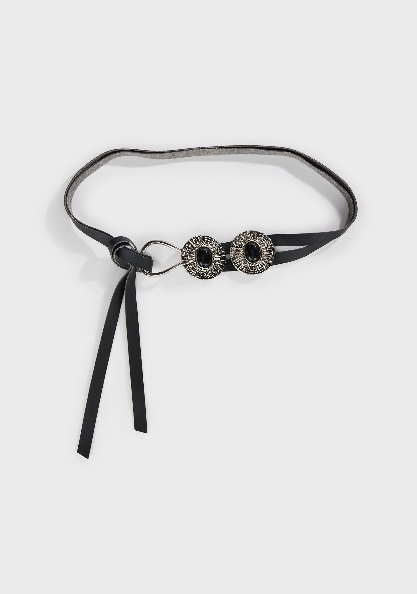 Vegan Leather Hardware Belt - Black – Dolls Kill