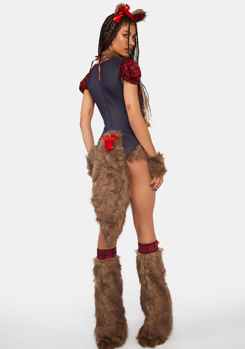 Female Werewolf Costume Set Multi – Dolls Kill
